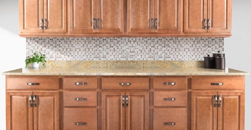 Solid wood kitchen cabinets - Brentwood